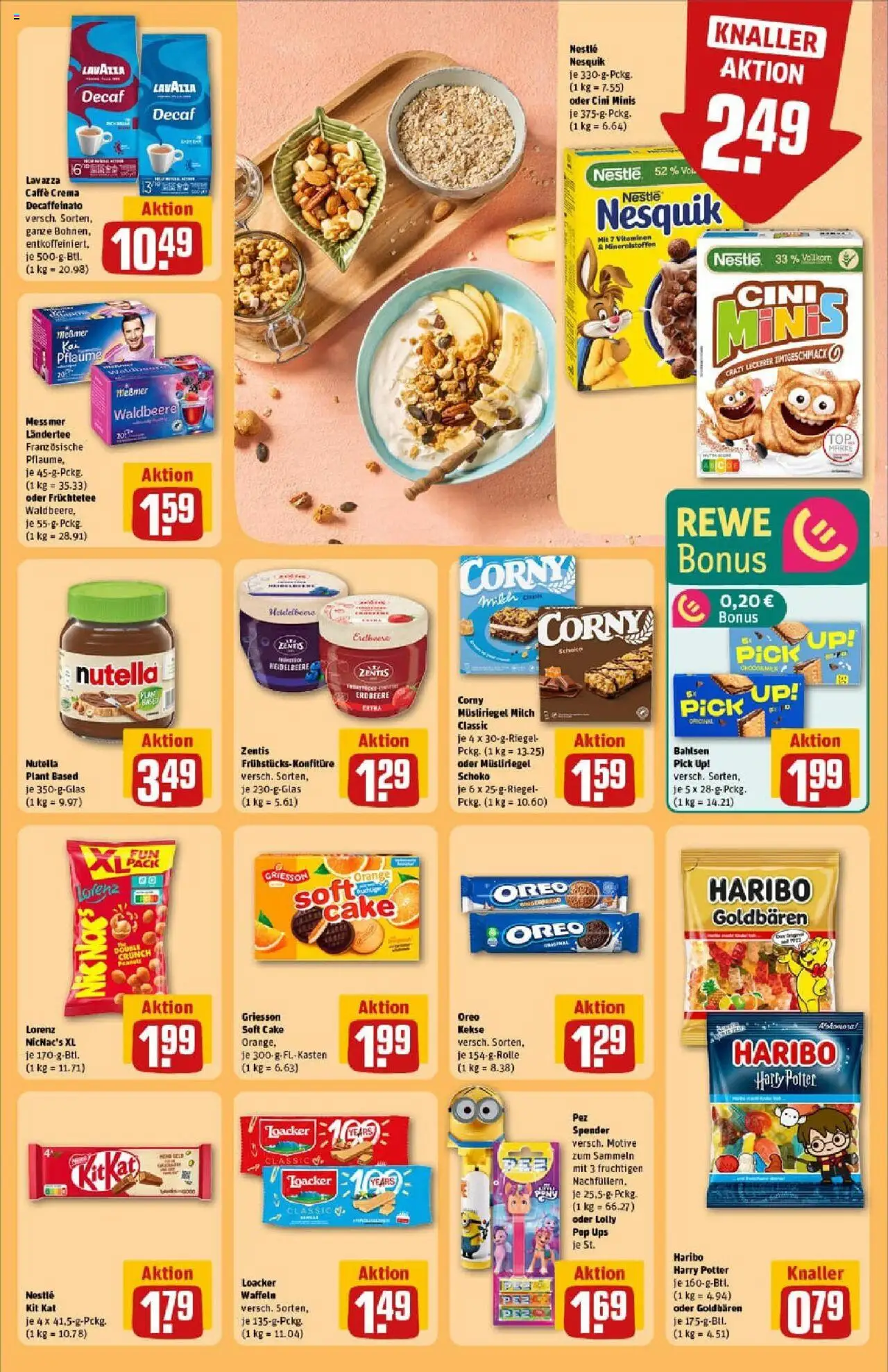 Rewe prospekt Asslar	 – gültig ab 13.10.2025 | Seite: 23 | Produkte: Lavazza, Messmer, Waffeln, Nutella
