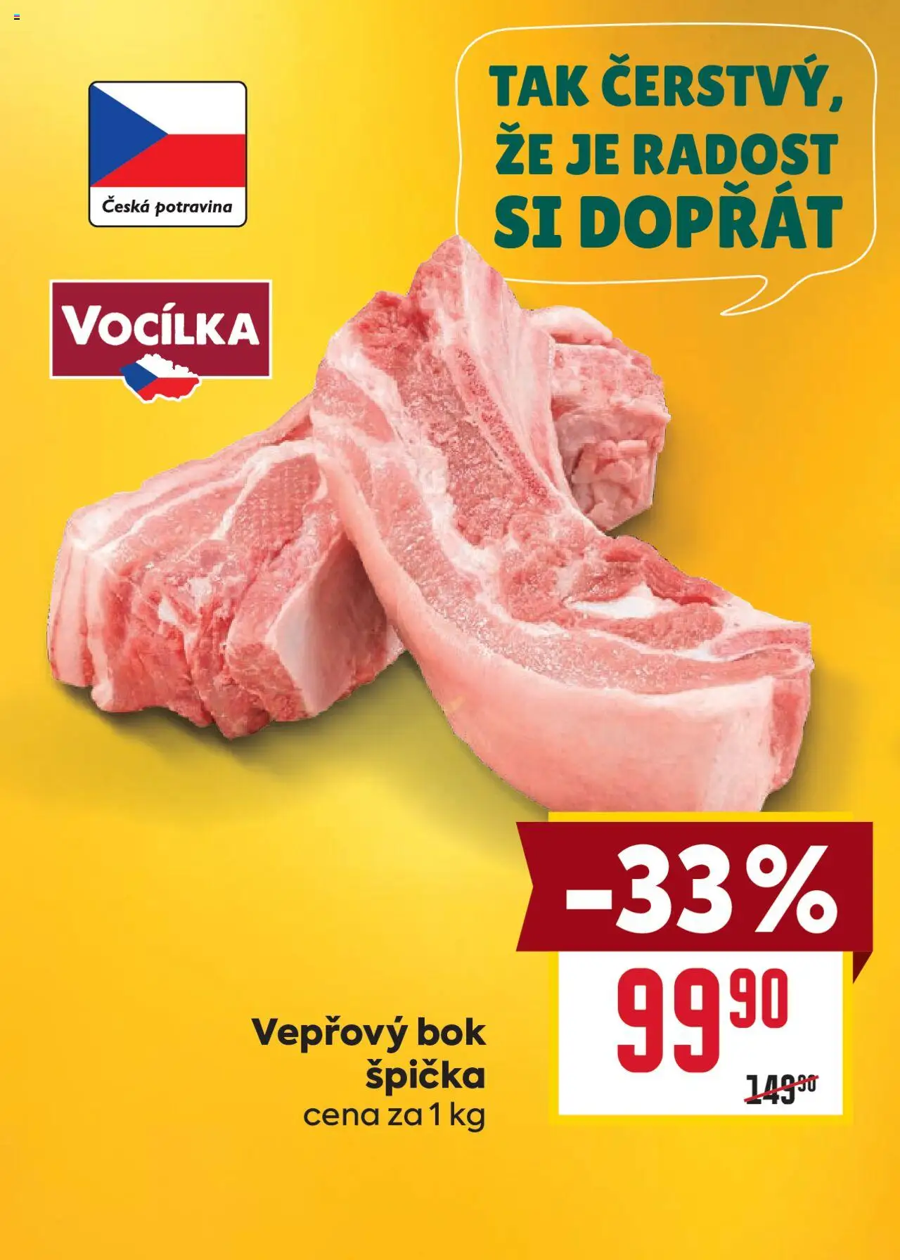 Billa Velký leták od 10.09.2025 | Strana: 8 | Produkty: Vepřový bok