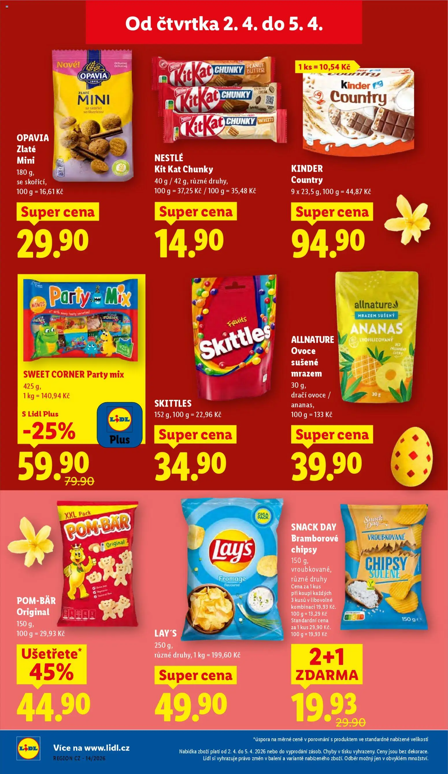 Lidl leták od 02.04.2026 💥 Nenechte si ujít TOP nabídky! ⭐ | Ceská republika