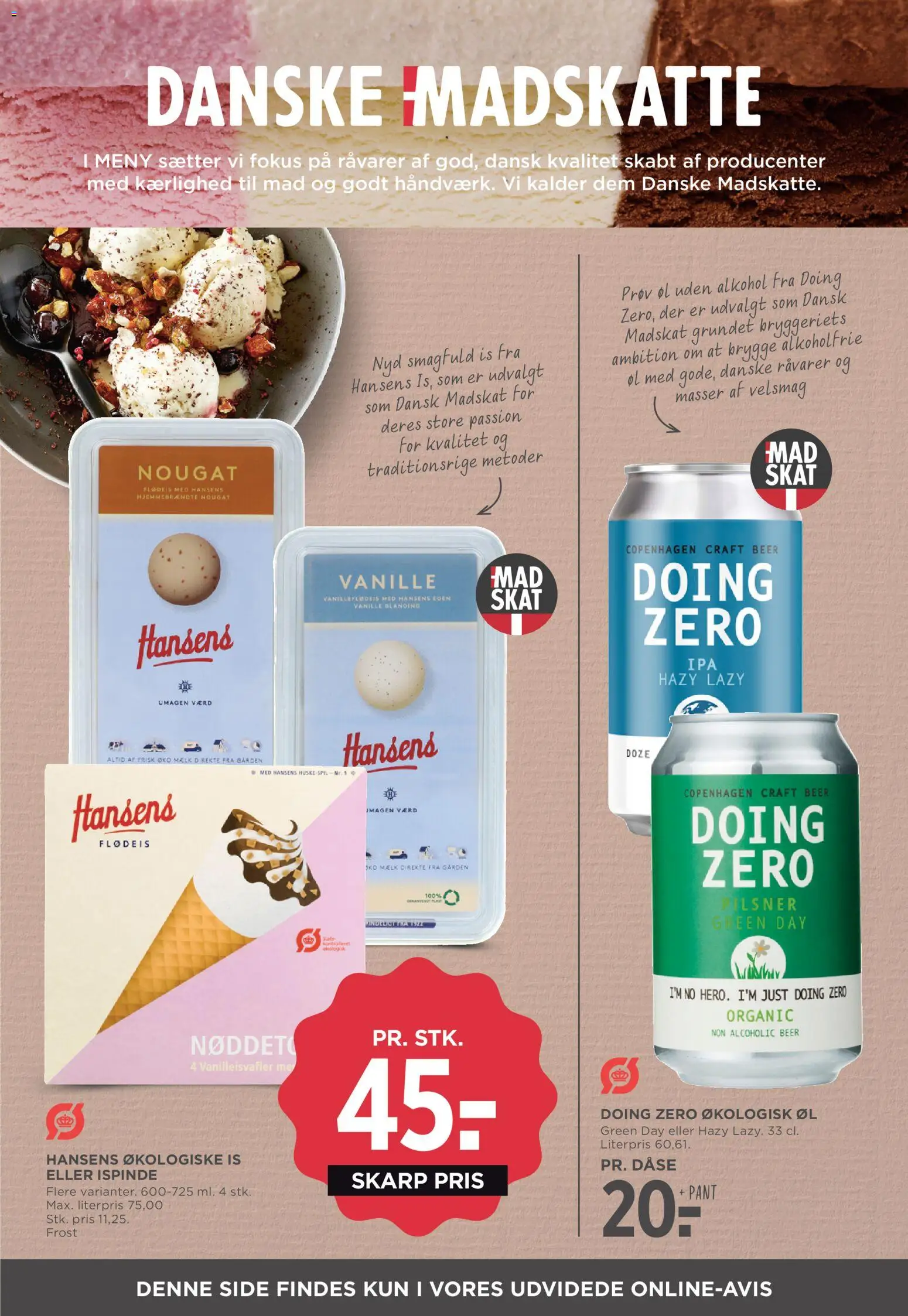 Meny tilbudsavis – gyldig fra 27.02.2026 | Side: 38 | Produkter: Øl, Is, Søm, Sko