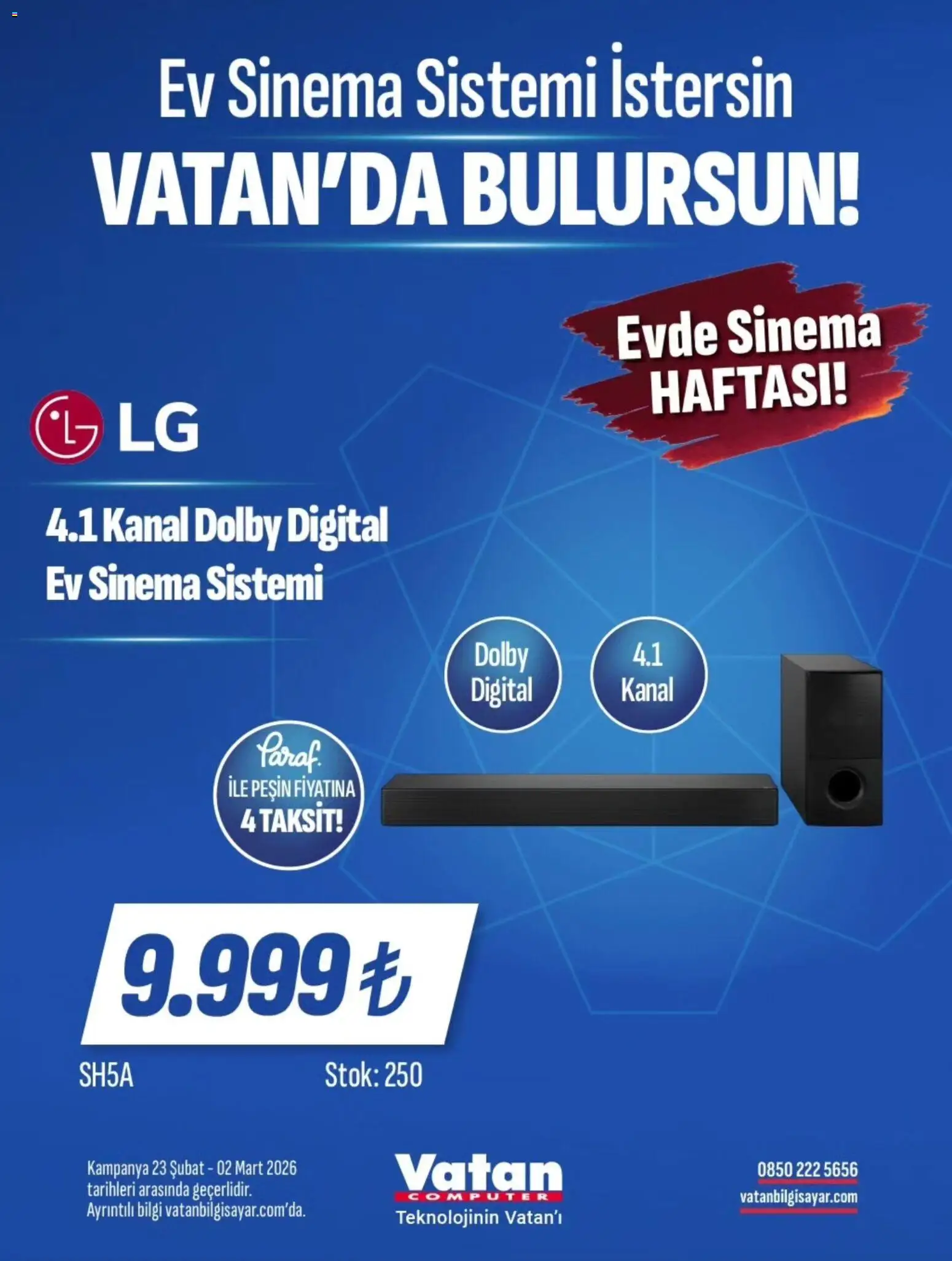 Vatan Bilgisayar İndirim - 23.02.2026 tarihinden itibaren geçerlidir | Sayfa: 13