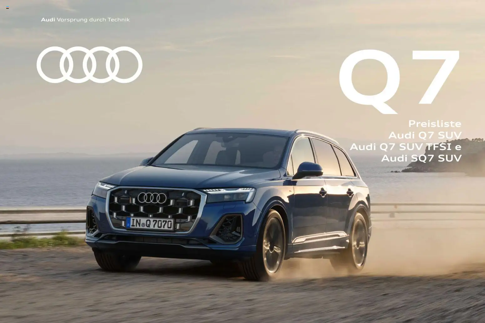 Audi Q7 – gültig ab 28.10.2025 | Seite: 1