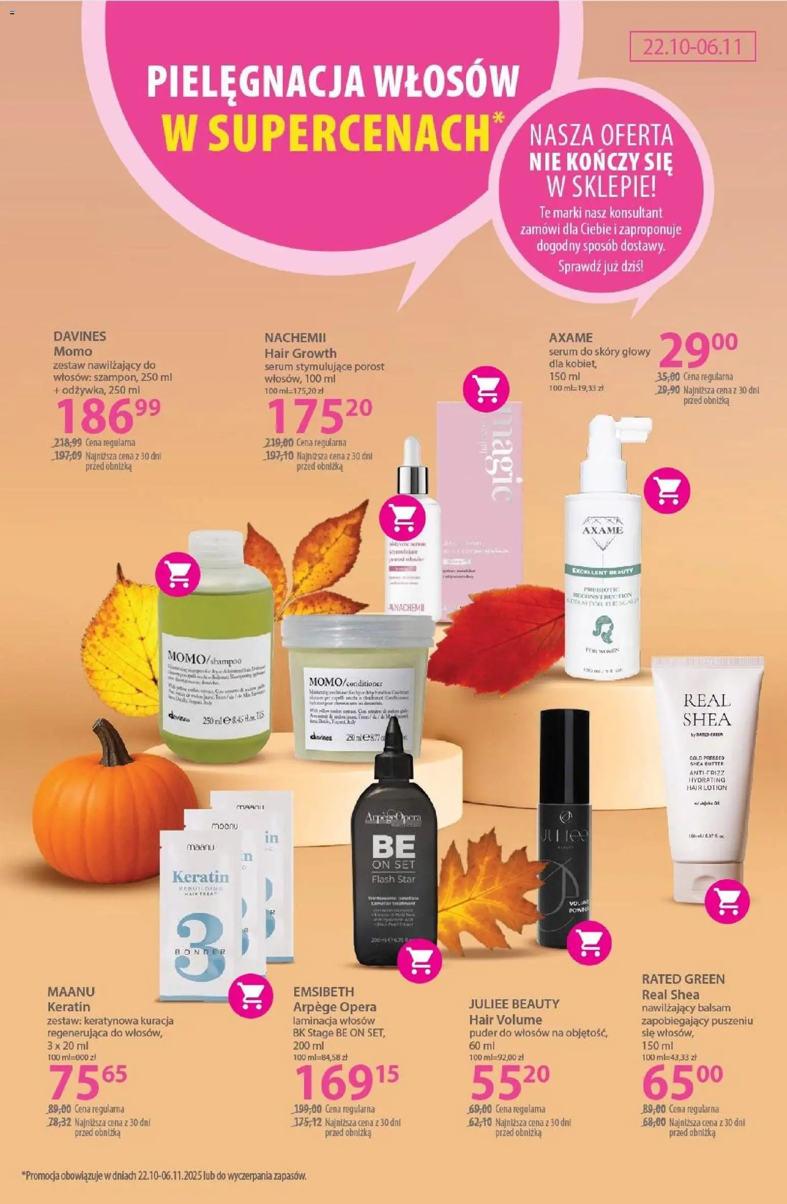 Hebe Gazetka od 22.10.2025 | Strona: 20 | Produkty: Puder, Lotion