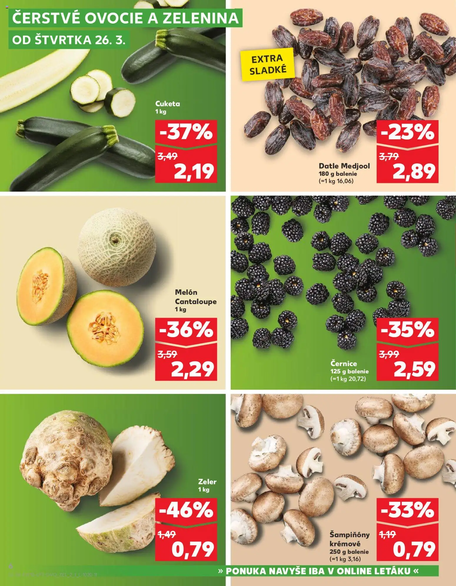 Kaufland SK akciós ujság - amely érvényes a következő dátumtól: 26.03.2026 | Oldal: 6