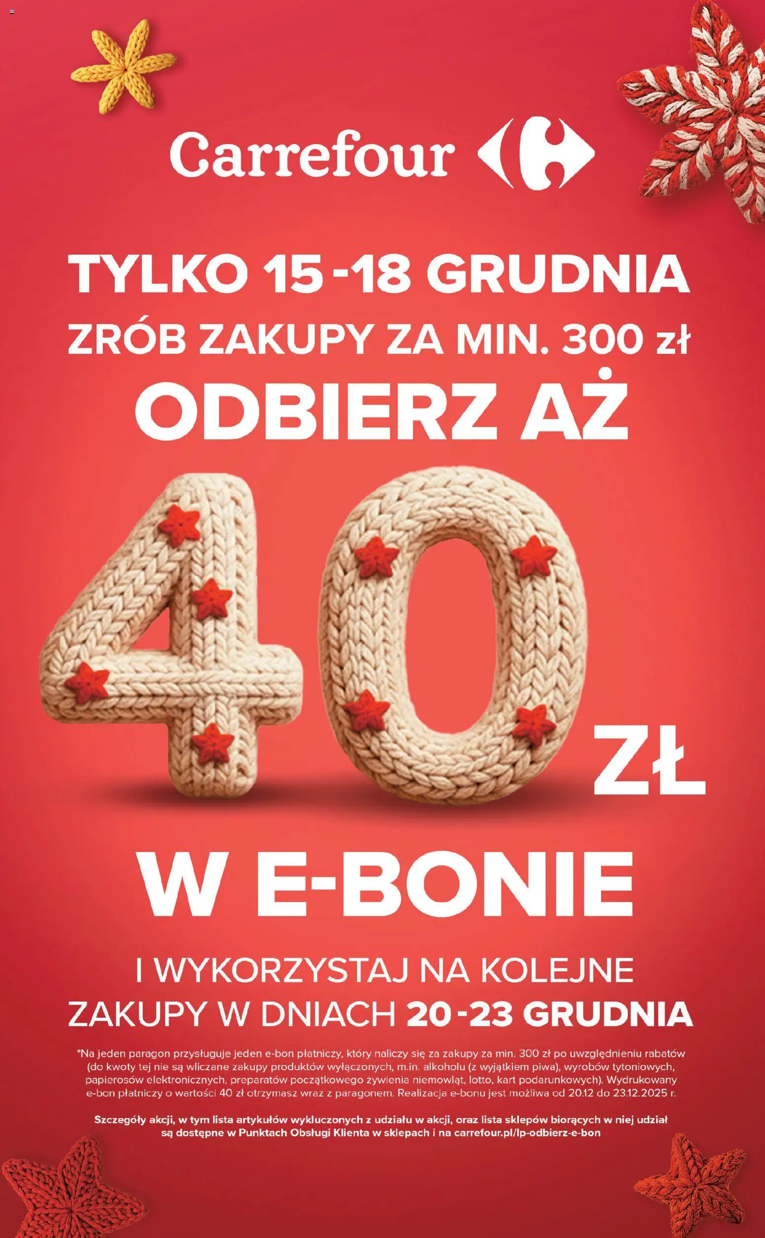 Carrefour Gazetka - Świąteczne okazje od 18.12.2025 | Strona: 10