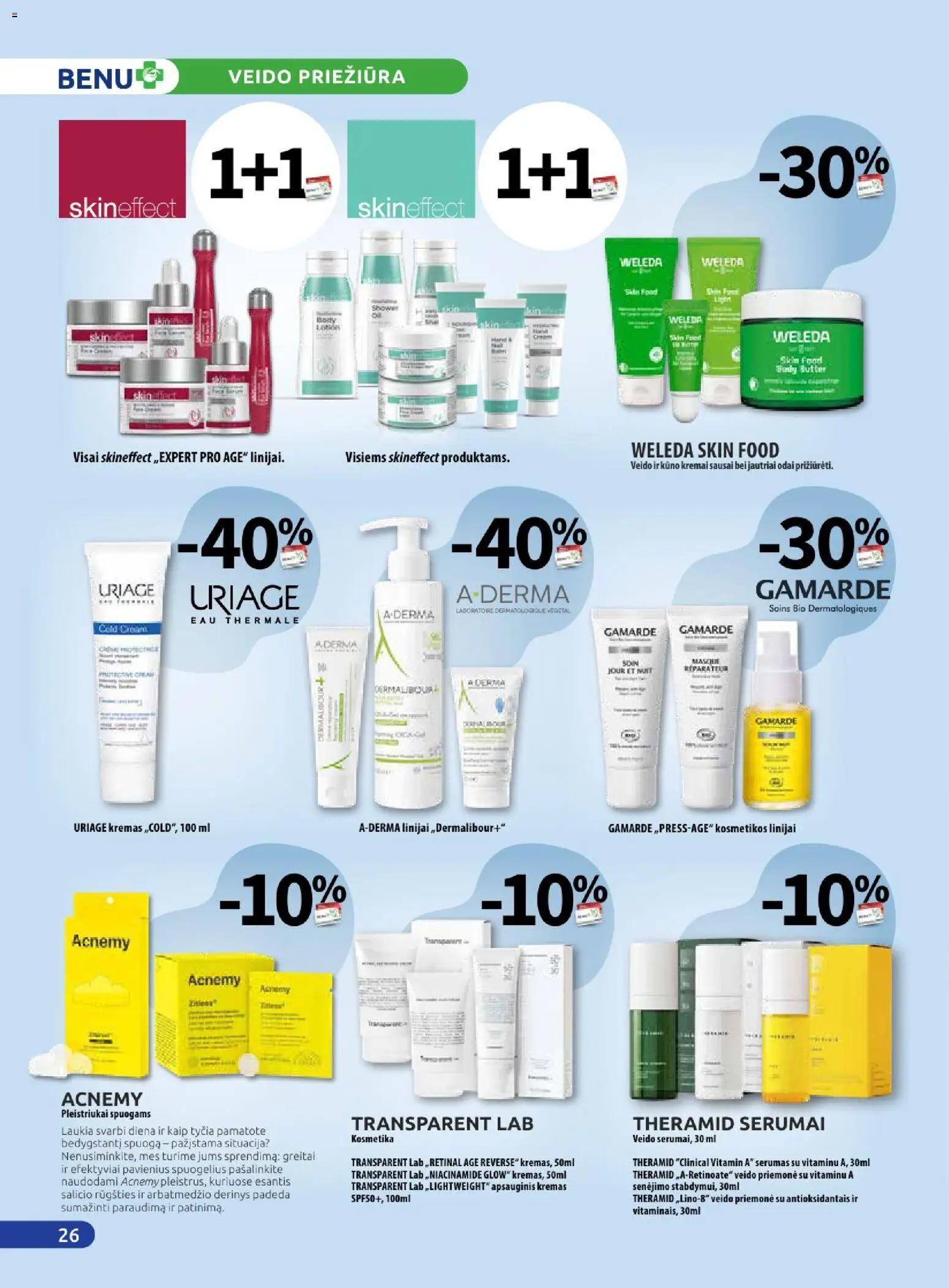 BENU akcijos nuo 01.01.2026 | Puslapis: 26 | Prekių: Kremas
