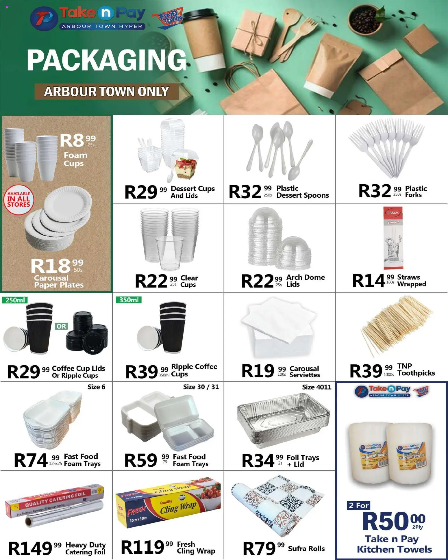 New Take n Pay catalogue – valid from 10.11.2025 | Page: 31 | Products: Shorts, Arch, Coffee, Foam