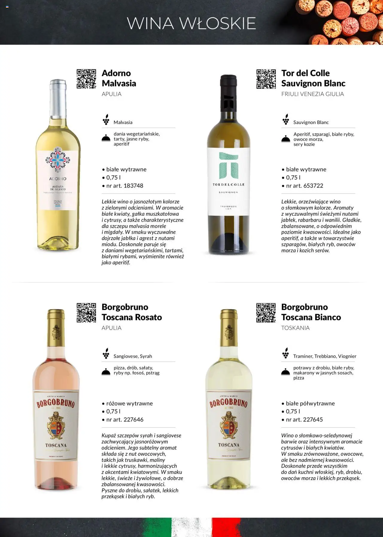 Makro Gazetka - Wirtualny Sommelier 2025 od 04.03.2025 | Strona: 5 | Produkty: Pstrąg, Pizza, Ryby, Owoce