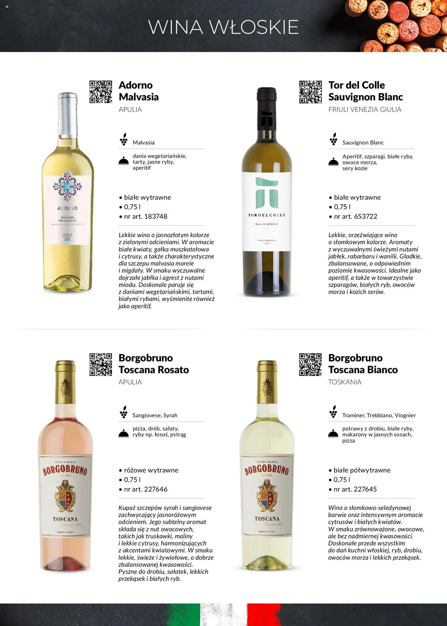 Makro Gazetka - Wirtualny Sommelier 2025 od 04.03.2025 | Strona: 5 | Produkty: Sery, Pizza, Wino, Ryby