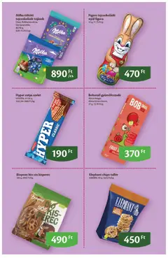 EcoFamily Online katalógus - amely érvényes a következő dátumtól: 06.03.2026 | Oldal: 6 | Termékek: Kisperec, Tejcsokoládé, Bor
