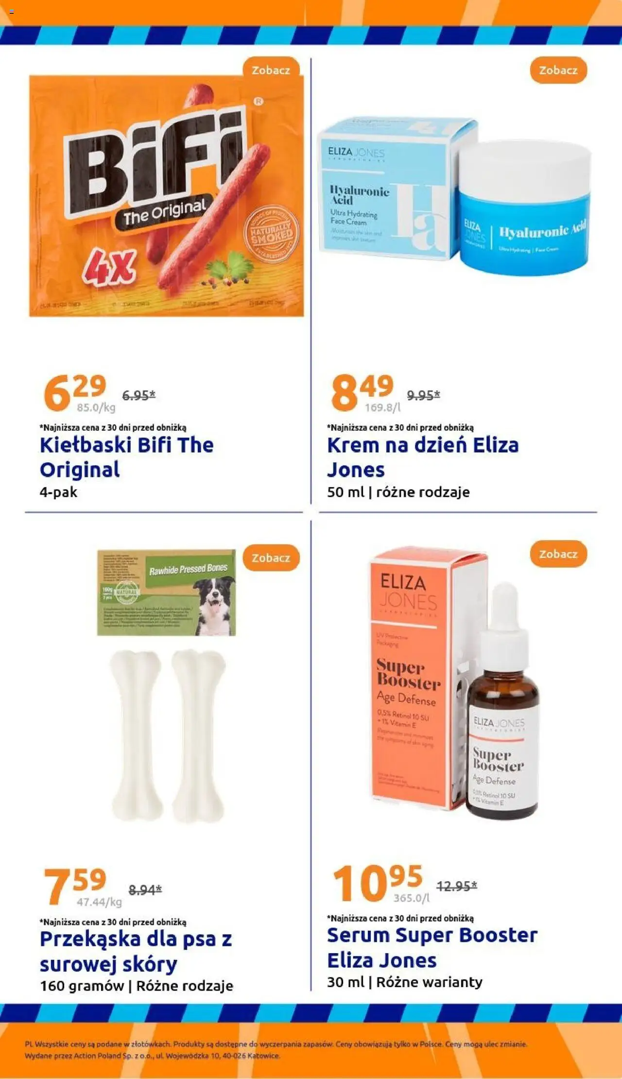 Action Gazetka od 04.06.2025 | Strona: 29 | Produkty: Kiełbaski, Krem