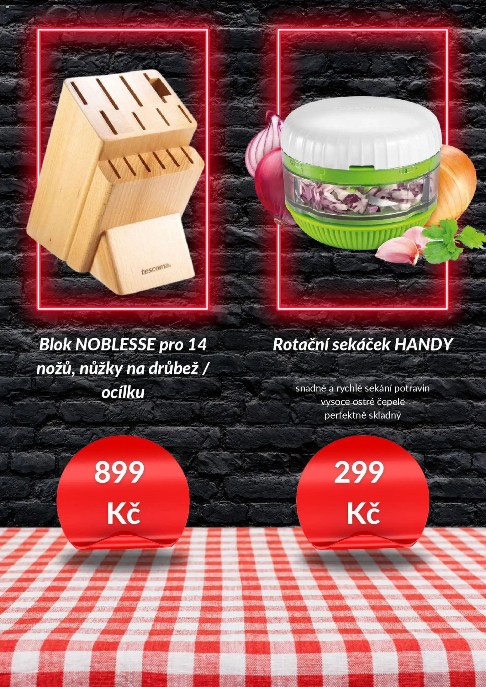 TESCOMA Black Friday od 01.11.2025 | Strana: 6 | Produkty: Nůžky, Blok, Sekáček