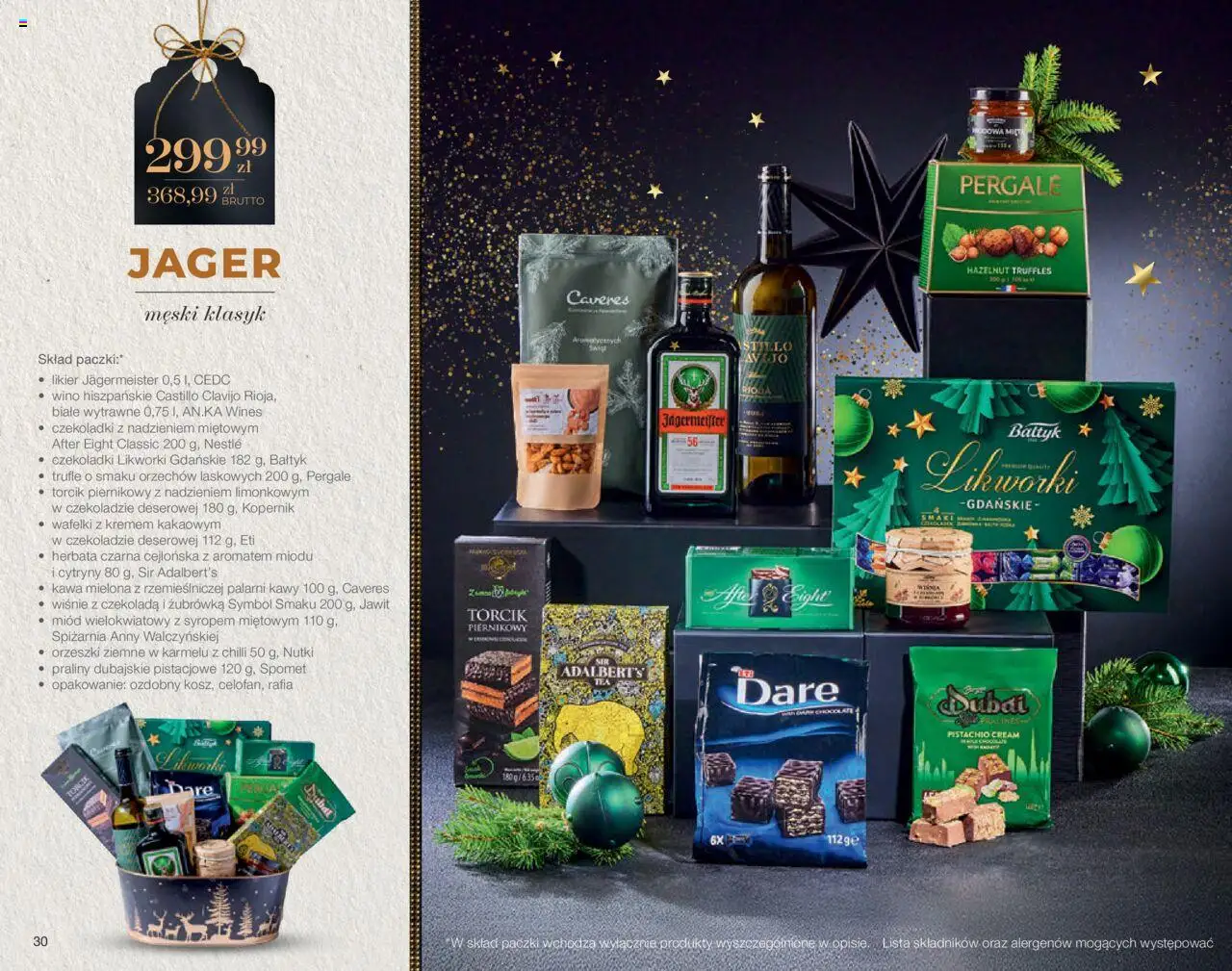 Makro Gazetka - Świat prezentów od 06.10.2025 | Strona: 30 | Produkty: Pączki, Jagermeister, Orzeszki ziemne, Czekoladki z nadzieniem miętowym