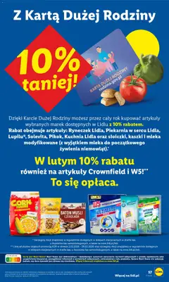 Pogląd oferty "BATON MUSLI CZEKOLADA, Chocolate muesli bar." - ważna od 02.02.2026 | Strona: 57