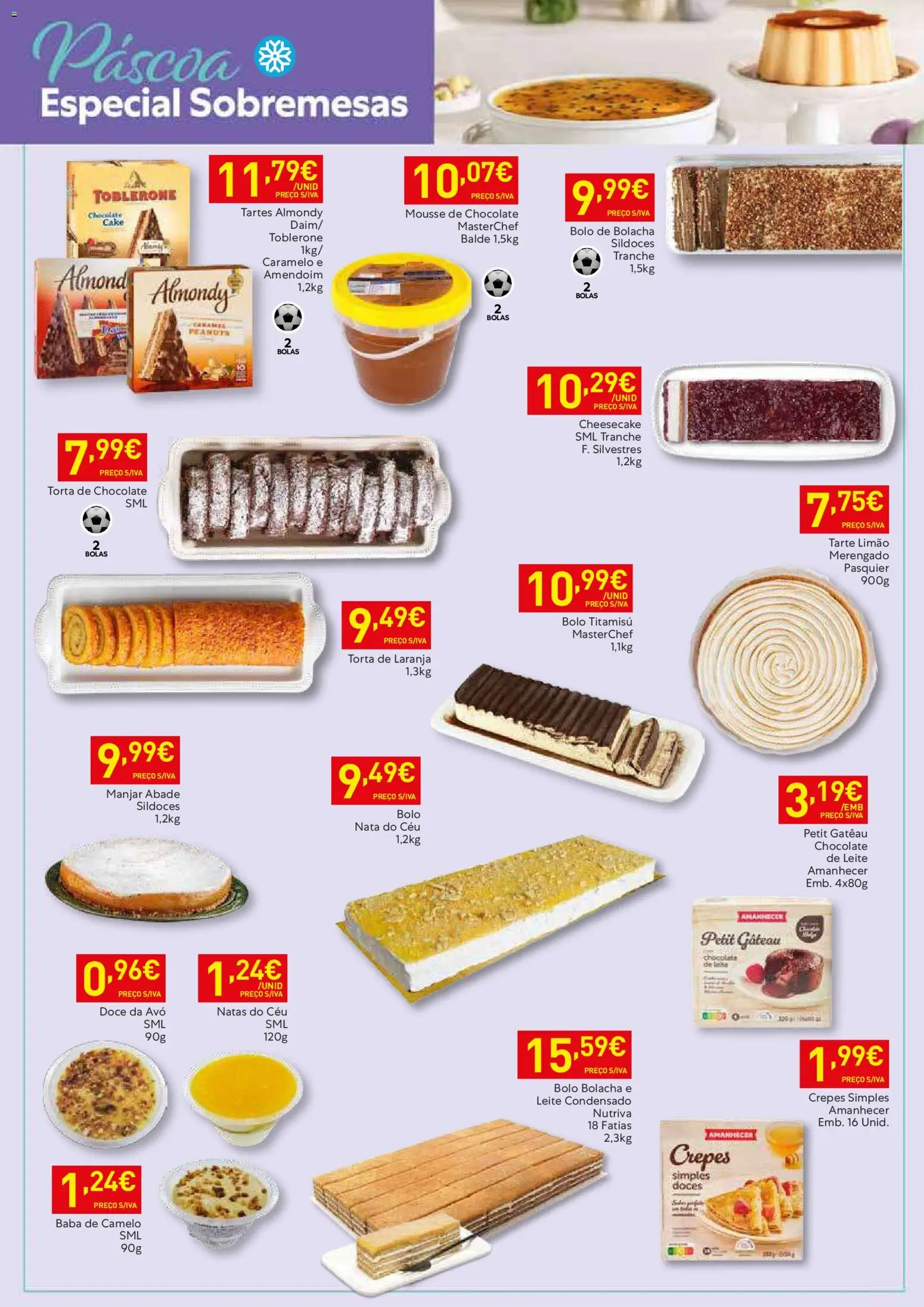 Recheio -  Madeira │ válido de 17.03.2026 | Página: 8 | Produtos: Botas, Balde, Petit Gateau, Doces