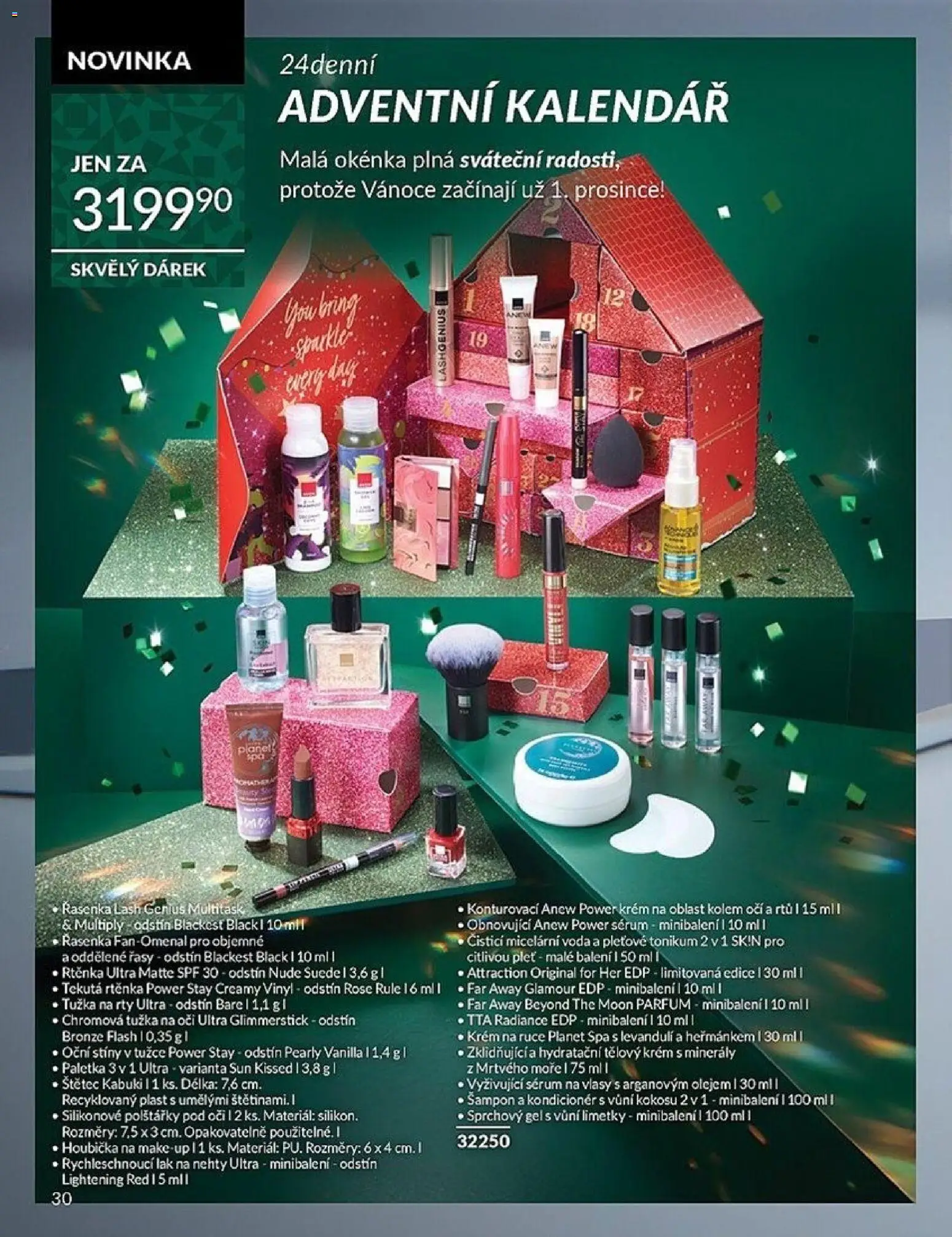 Avon Black Friday od 01.11.2025 | Strana: 30 | Produkty: Nehty, Tužka, Štětec, Tužka na oči