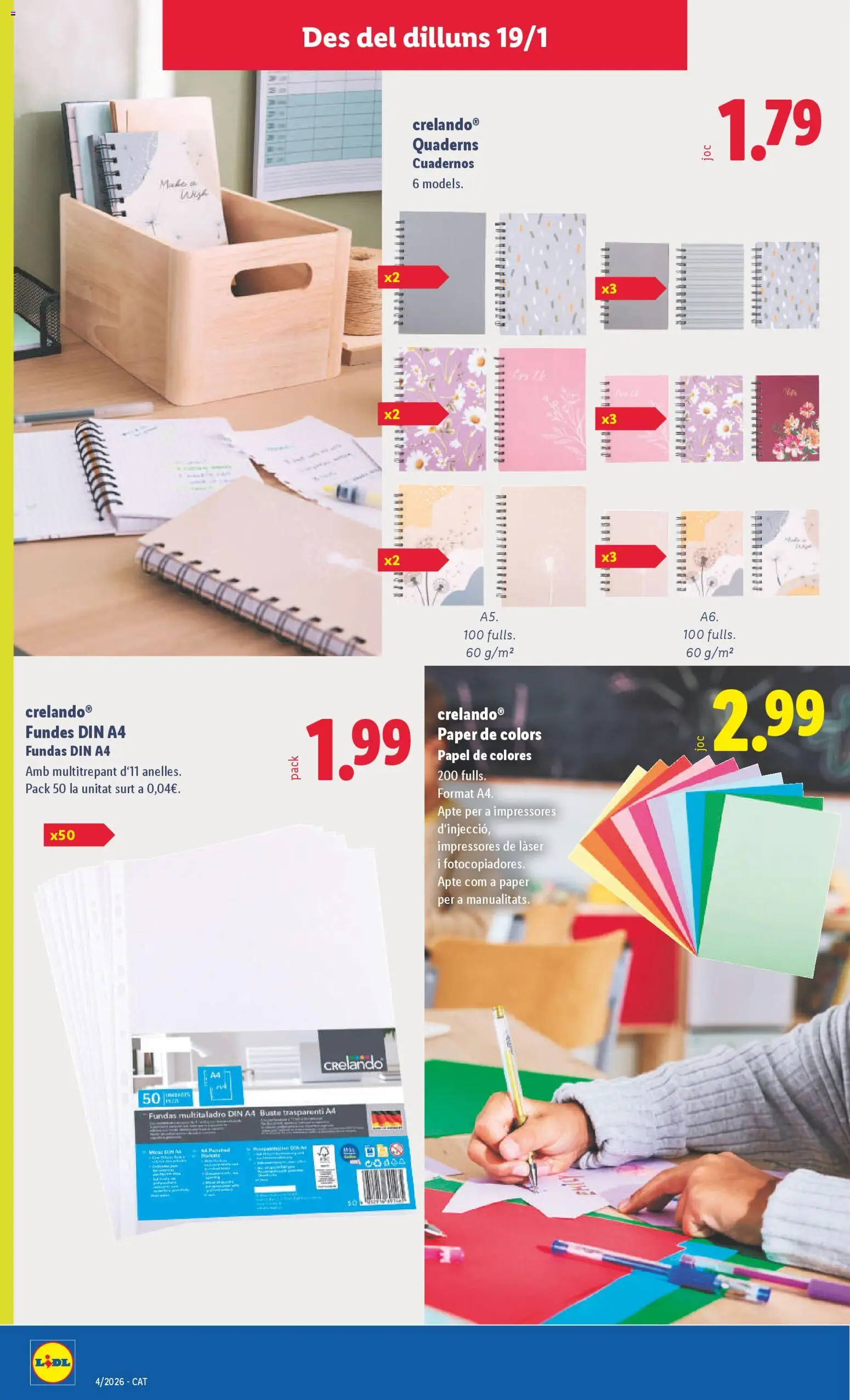 Lidl folleto de bazar │ válido desde el 19.01.2026 | Página: 16