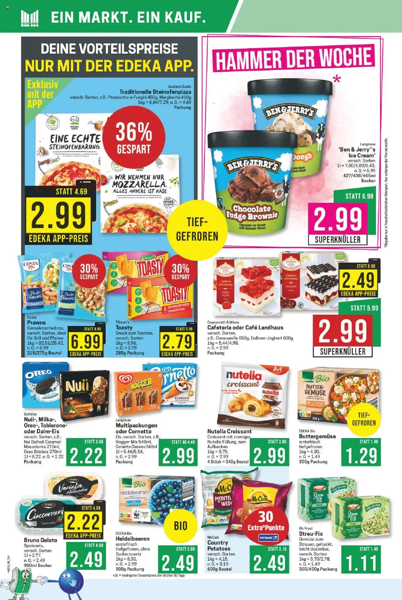 Marktkauf Prospekt 	 - gültig ab dem 11.08.2025 | Seite: 8 | Produkte: Butter, Rucola, McCain, Milka