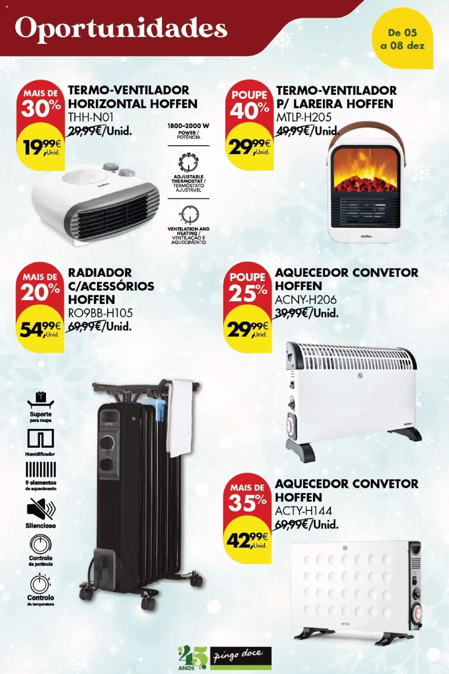 Pingo Doce Poupe este Fim de Semana │ válido de 05.12.2025 | Página: 24 | Produtos: Aquecedor, Radiador