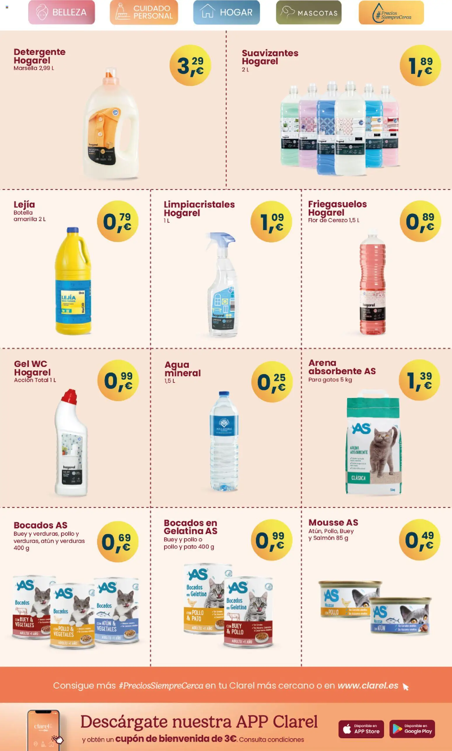 Clarel - folleto │ válido desde el 10.12.2025 | Página: 21 | Productos: Gelatina, Limpiacristales, Mousse, Agua mineral