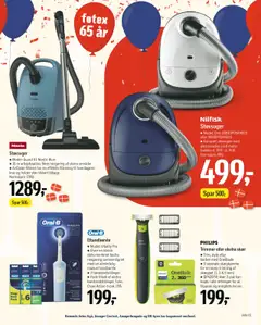 Føtex tilbudsavis – gyldig fra 19.09.2025 | Side: 75 | Produkter: Tandbørste, Eltandbørste, Støvsuger