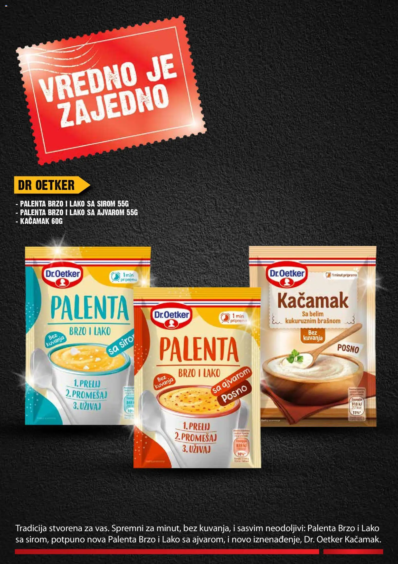 Idea katalog - važi od 16.04.2026 | Strana: 8 | Proizvode: Palenta, Dr. Oetker