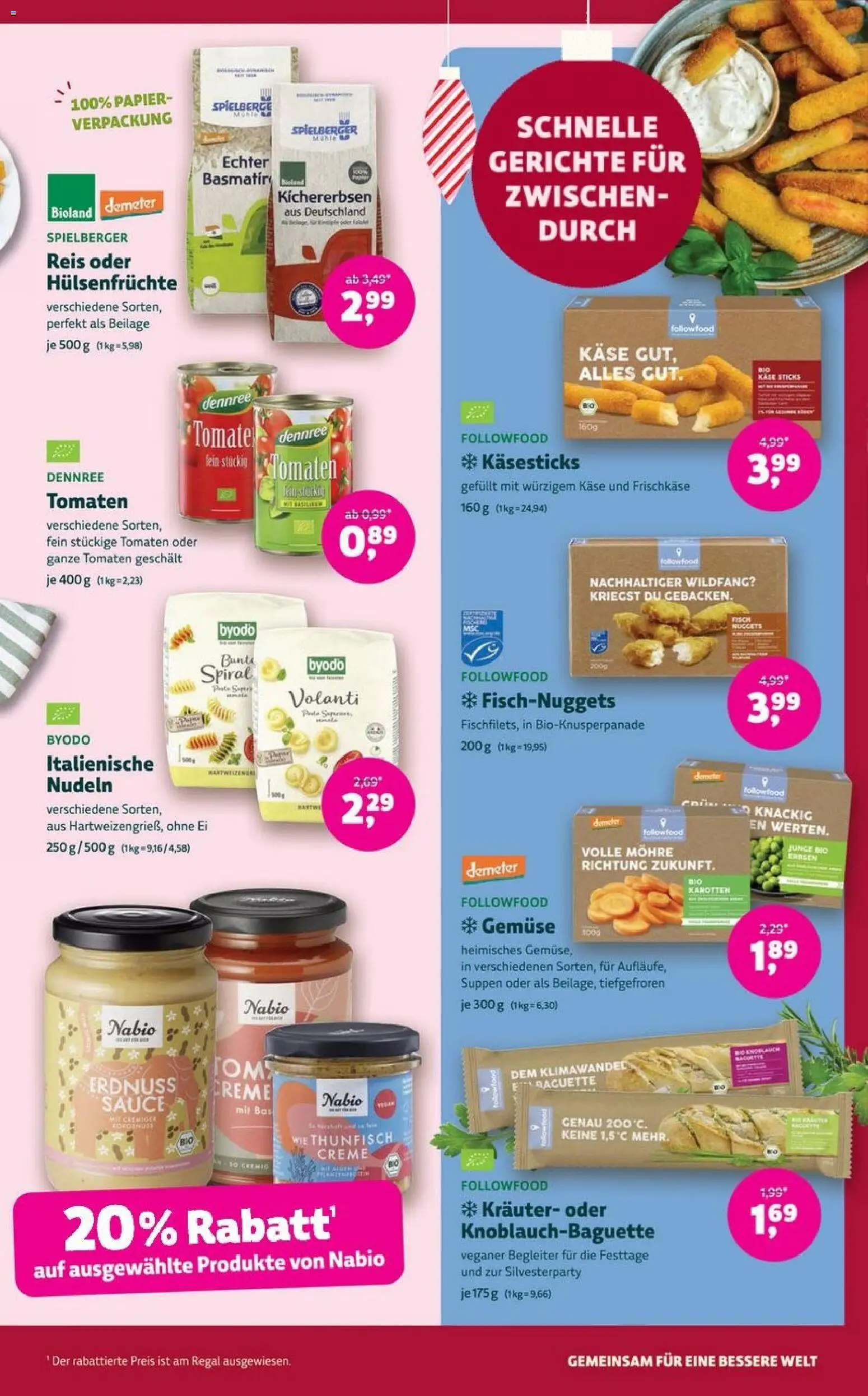 Denns BioMarkt Angebote – gültig ab 17.12.2025 | Seite: 9 | Produkte: Mühle, Thunfisch, Regal, Nudeln