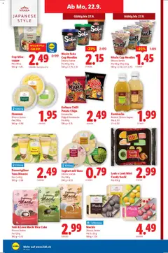Lidl Aktionen – gültig ab 18.09.2025 | Seite: 20 | Produkte: Joghurt, Chips