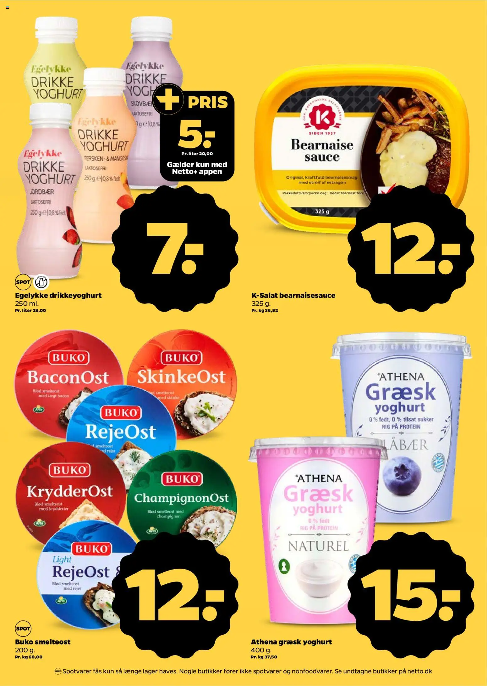 Netto tilbudsavis – gyldig fra 25.04.2026 | Side: 5 | Produkter: Champignon, Yoghurt, Skinke, Bacon