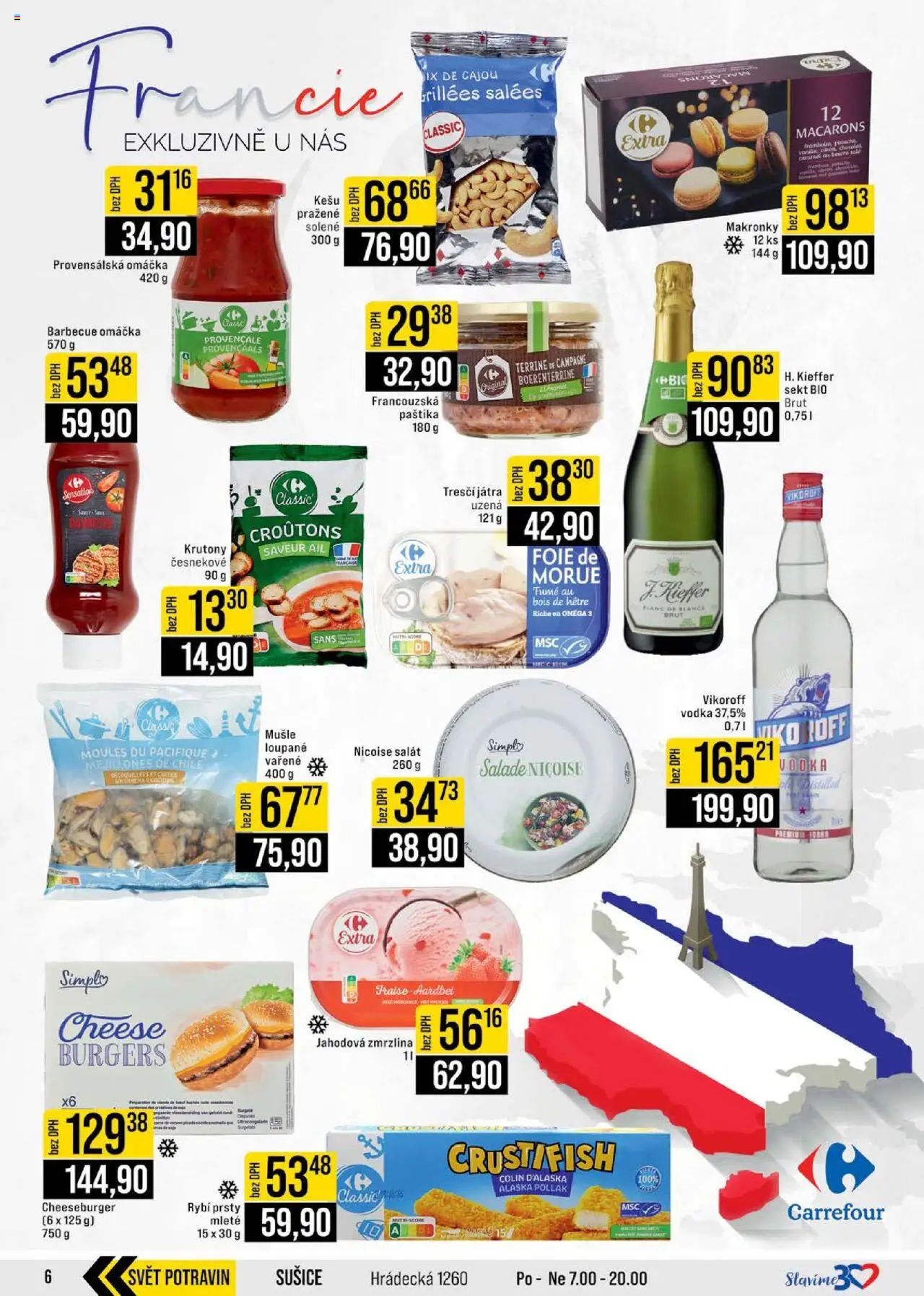 Jip leták - Cash & Carry od 15.10.2025 | Strana: 6 | Produkty: Sekt, Sušiče, Rybí prsty, Krutony