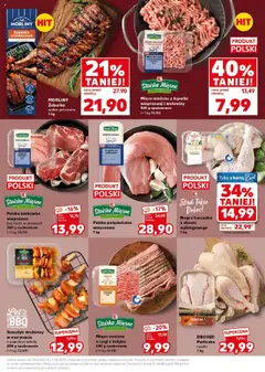 Kaufland gazetka - Super Sobota od 14.06.2025 | Strona: 15 | Produkty: Karkówka wieprzowa, Polędwiczka wieprzowa, Mięso mielone, Wieprzowina