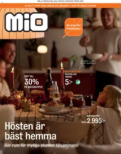 Mio - erbjudanden - Förhandsvisning av reklamblad från butik Mio aktuell från 15.09.2025