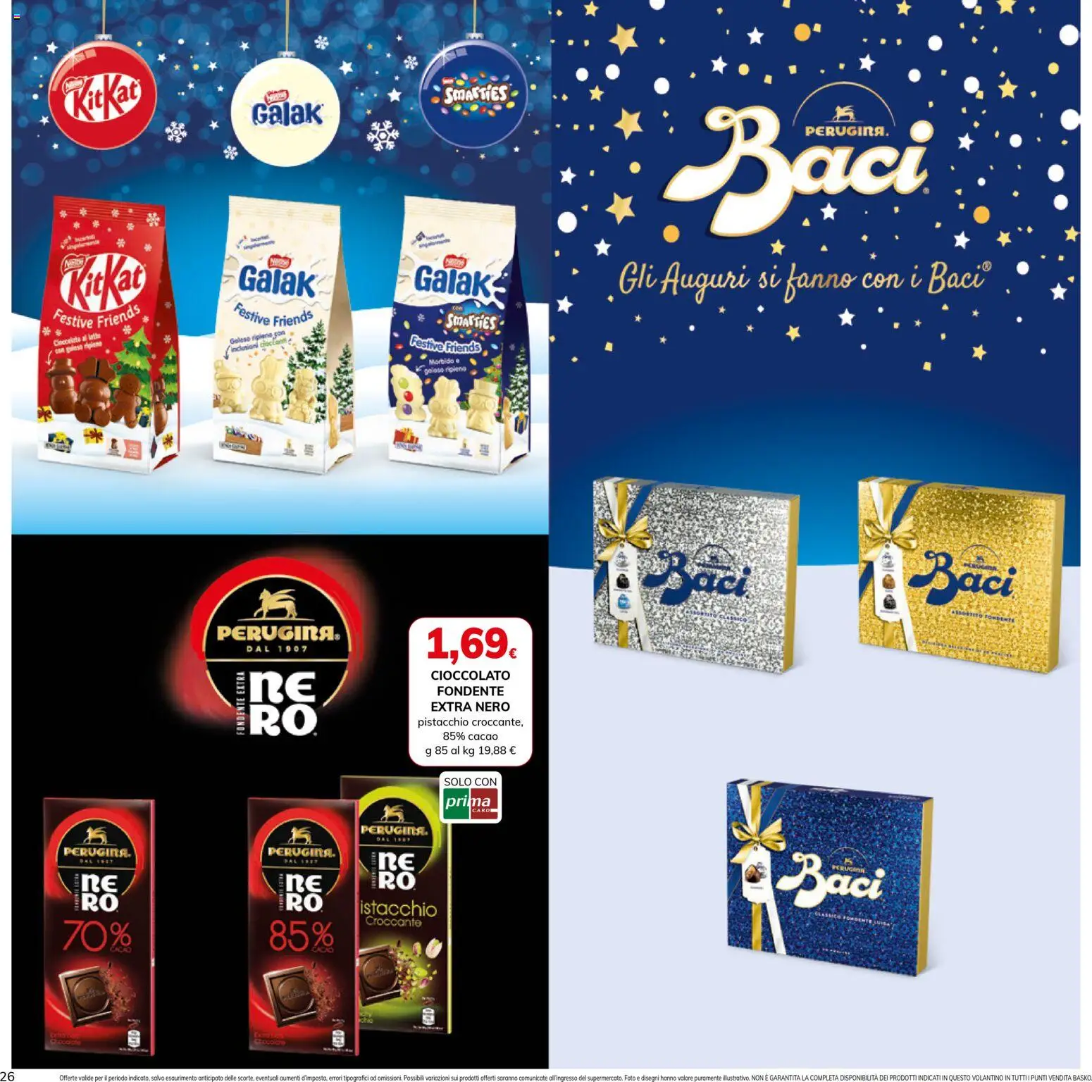 Volantino Basko del 11.11.2025 | Pagina: 26 | Prodotti: Cioccolato, Latte, Cacao