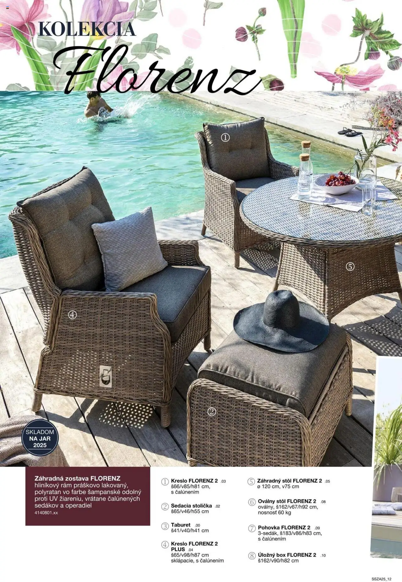 Nové Sconto nábytok akcie – leták je platný od 21.02.2025 | Strana: 12 | Produkty: Pohovka, Stôl, Záhradný stôl, Taburet