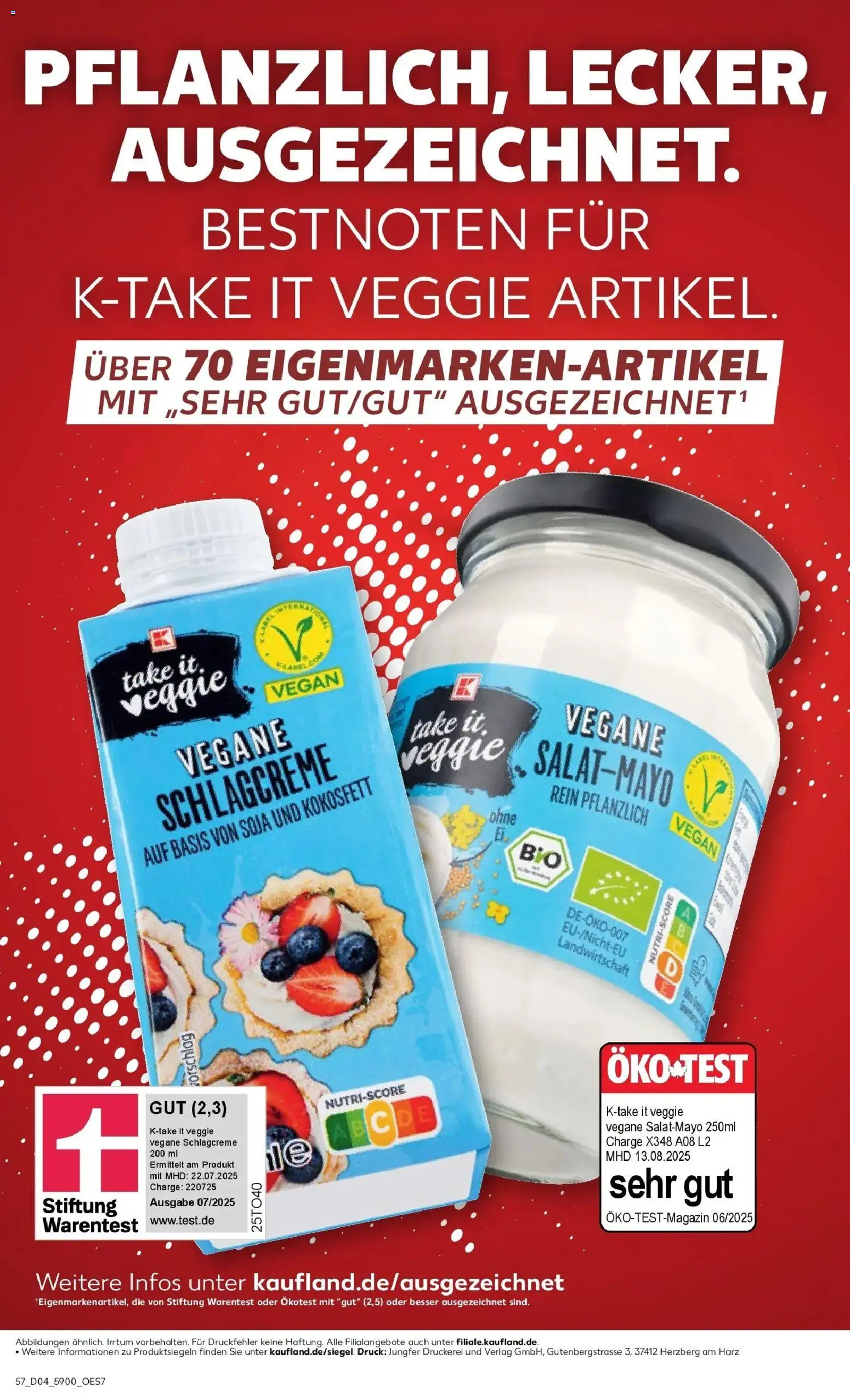 Kaufland prospekt Strausberg	 – gültig ab 25.01.2026 | Seite: 57 | Produkte: Mayonnaise