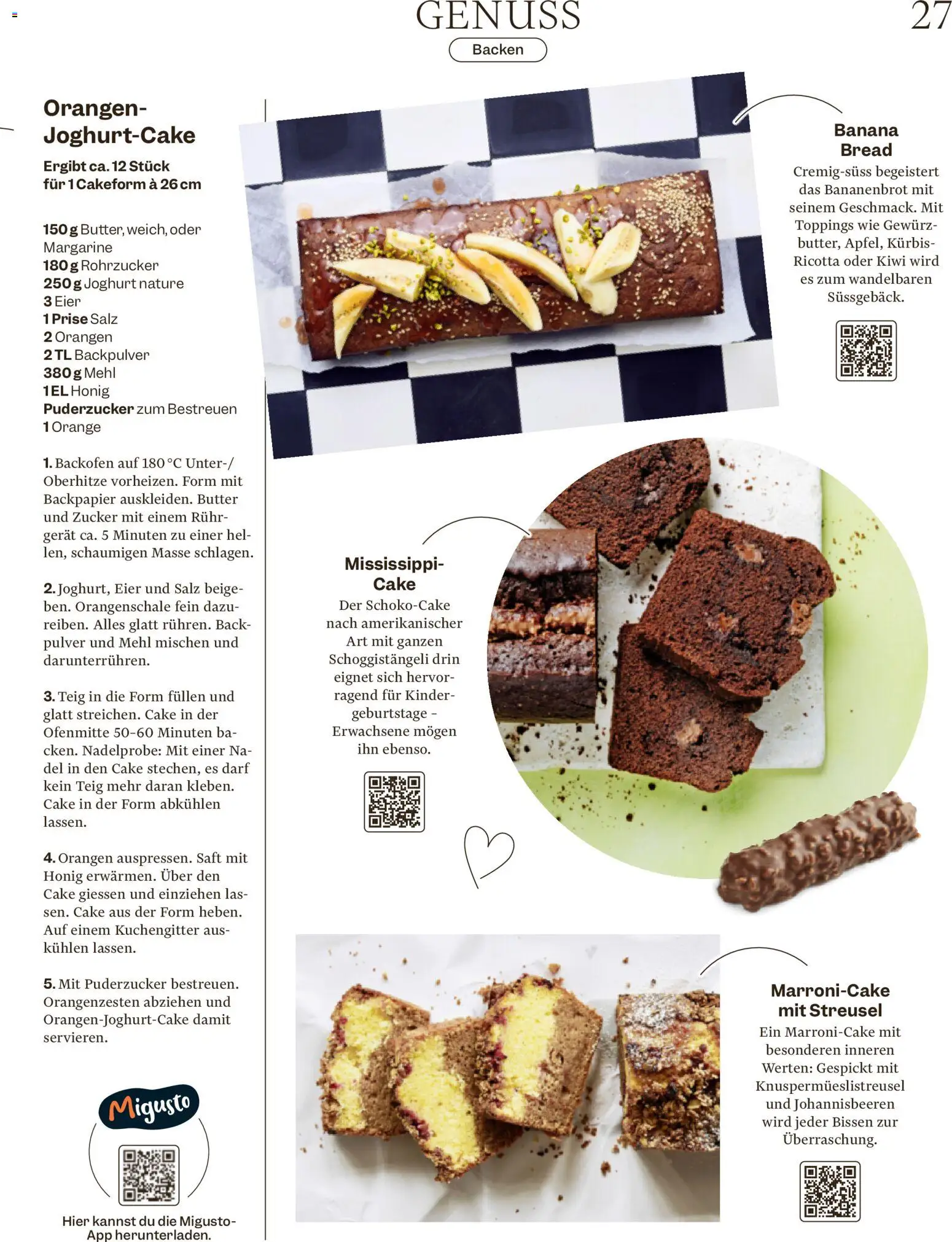 Migros Magazin – gültig ab 11.02.2026 | Seite: 27 | Produkte: Pulver, Butter, Backofen, Zucker