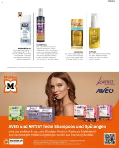 AVEO FESTES SHAMPOO LOCKENLIEBE, AVEO FESTES SHAMPOO LOCKENLIEBE für lockiges und welliges Haar ab 01.07.2025 | Seite: 37 | Produkte: Haaröl, Shampoo, Conditioner, Spülung