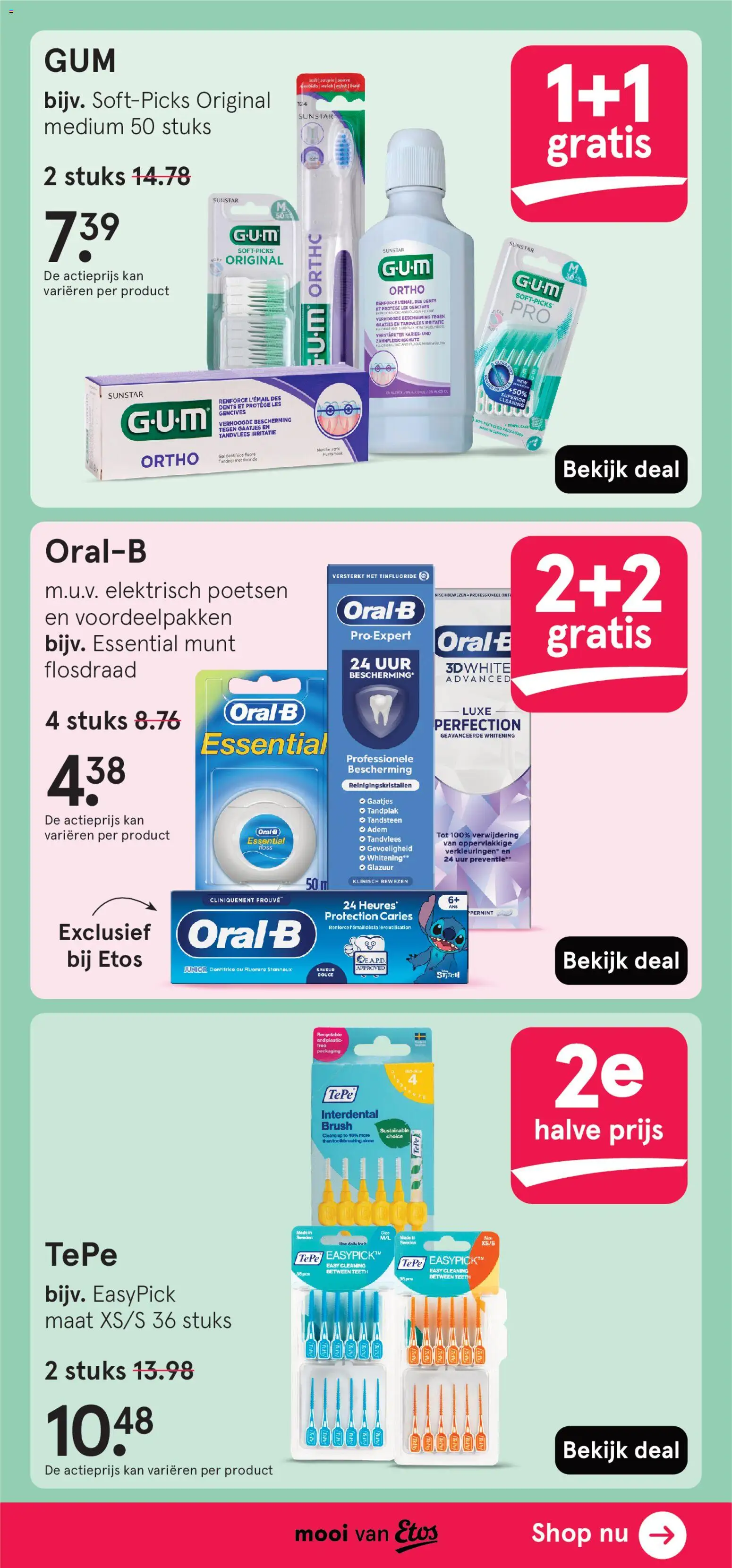 {H1} | Pagina: 29 | Producten: Munt, Kan, Flosdraad, Gel