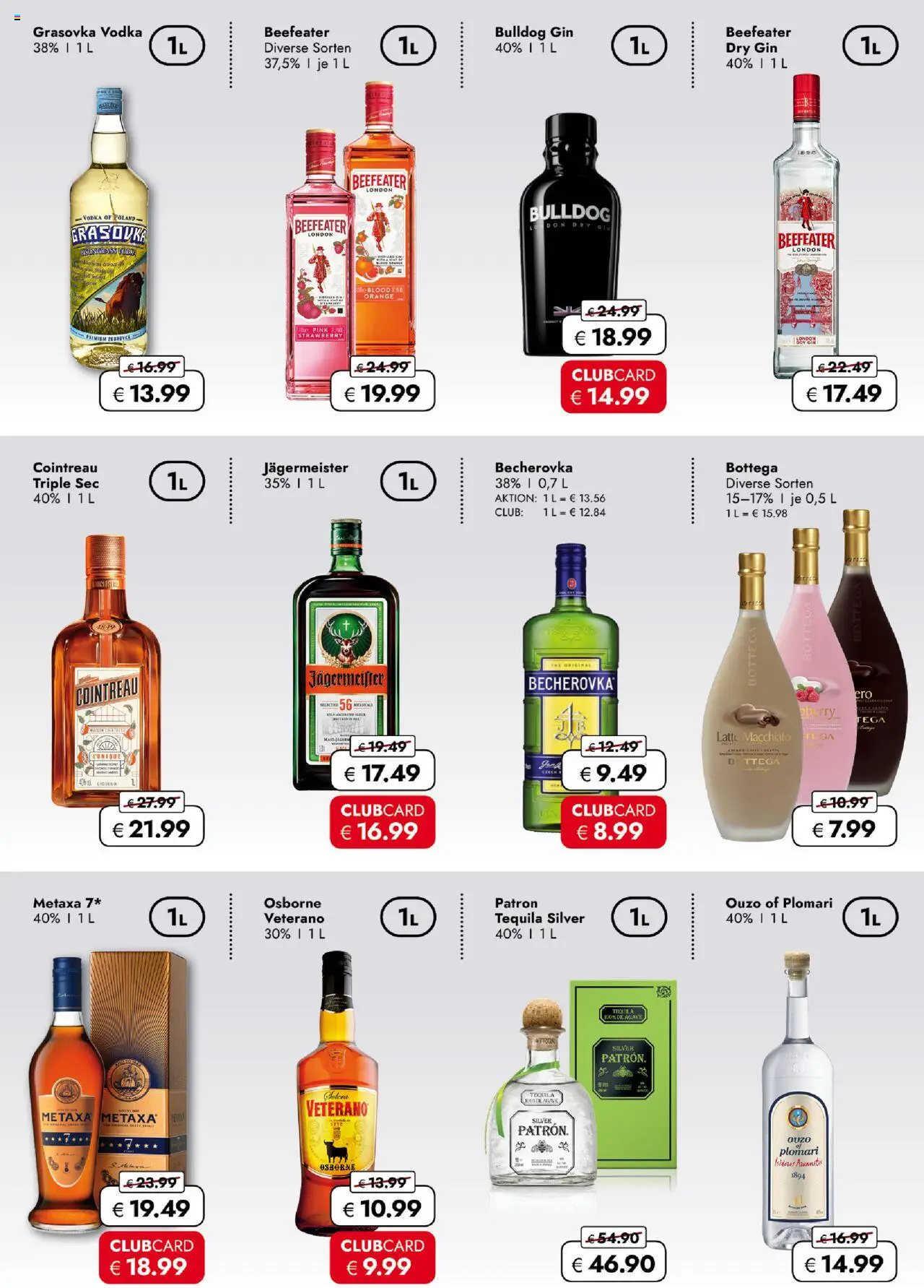 Travel Free  Aktionsangebote - gültig ab dem 25.07.2025 | Seite: 3 | Produkte: Tequila, Jägermeister, Vodka, Gin
