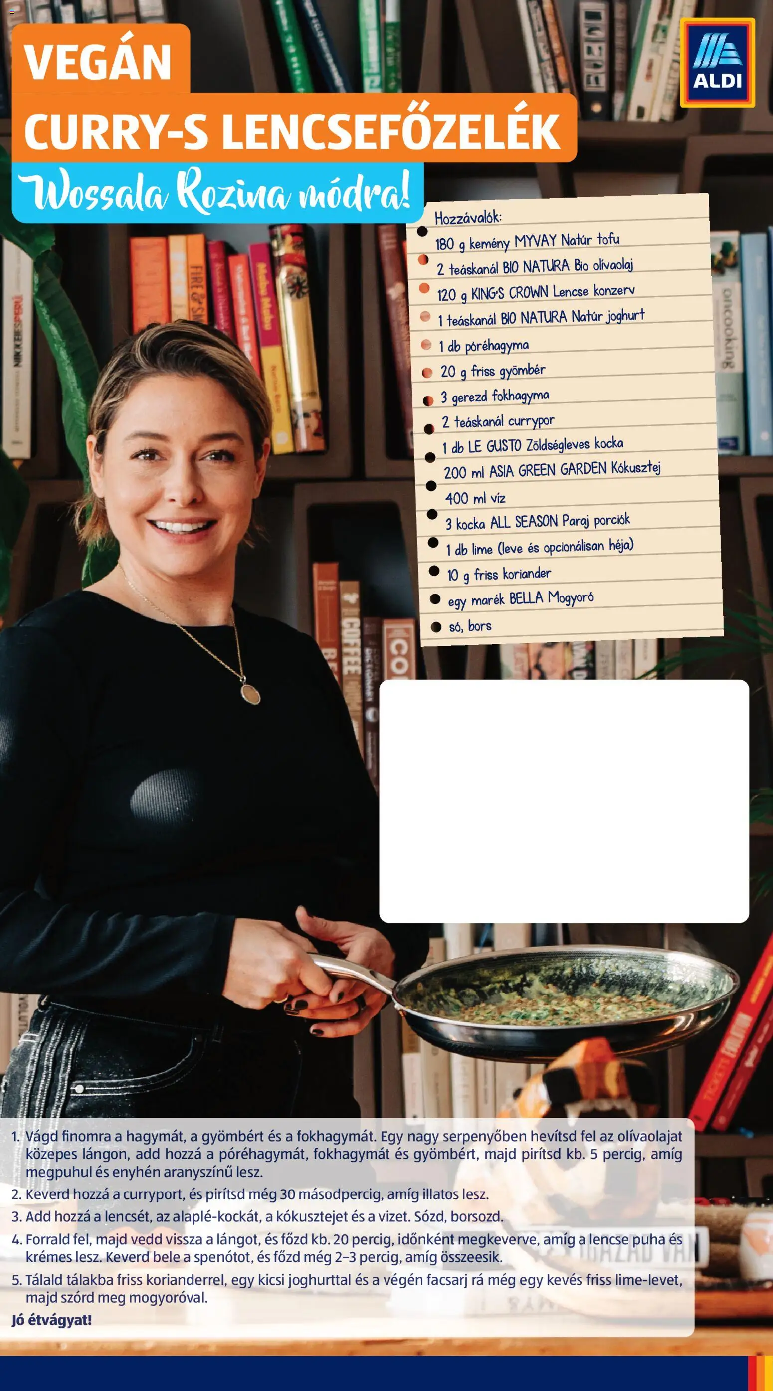 Aldi akciós ujság - amely érvényes a következő dátumtól: 19.02.2026 | Oldal: 39 | Termékek: Lime, Lencse, Vegán, Bors