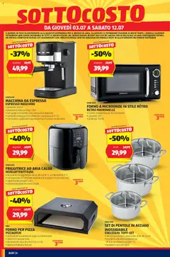 Volantino Aldi del 03.07.2025 | Pagina: 6 | Prodotti: Microonde, Forno a microonde, Forno, Forno per pizza