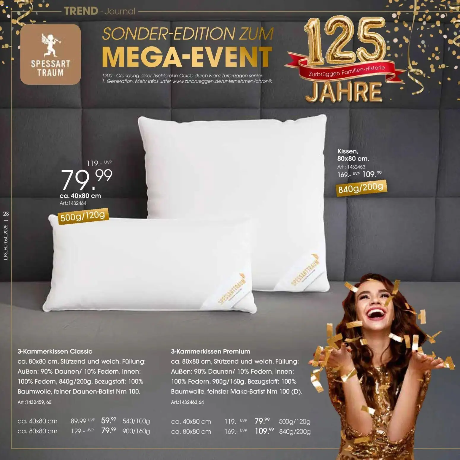 Zurbrüggen - Zurbrüggen: Raum für neue Lieblingsstücke – gültig ab 19.10.2025 | Seite: 28