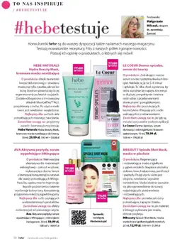 Pogląd oferty "LE COEUR Dermo-spicules, serum do twarzy, Zaskakująco mocne serum nocne z potężną dawką mikro-igieł. Nakłada się je na 5-6 minut i spłukuje. Te kilka chwil wystarcza, by skóra wyraźnie się napięła. Kosmetyk w dłuższej perspektywie świetnie radzi sobie z przebarwieniami słonecznymi i potrądzikowymi." - ważna od 01.09.2025 | Strona: 38 | Produkty: Kąpiel, Zapach, Maska, Serum do twarzy