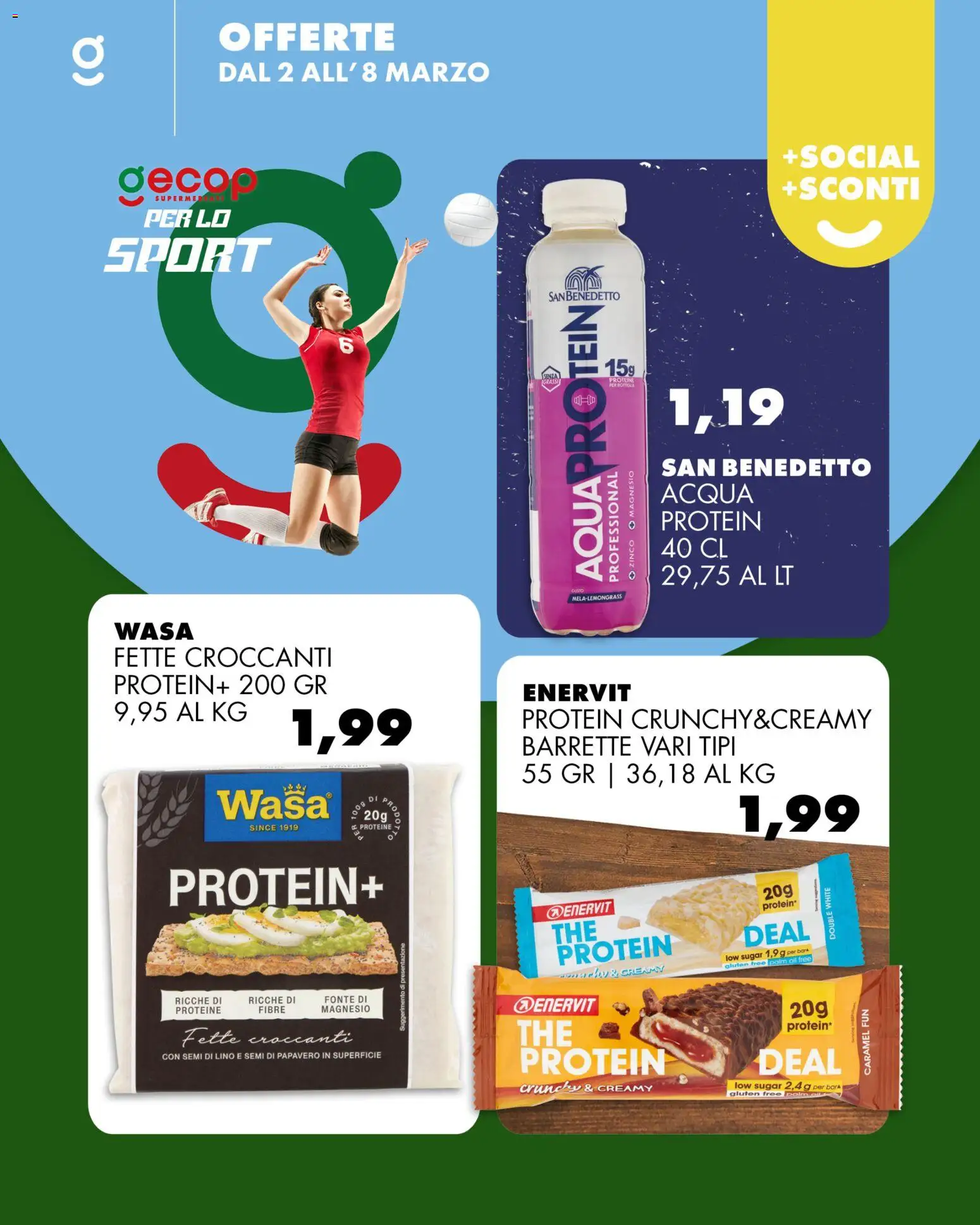 Volantino GECOP del 02.03.2026 | Pagina: 1 | Prodotti: Acqua