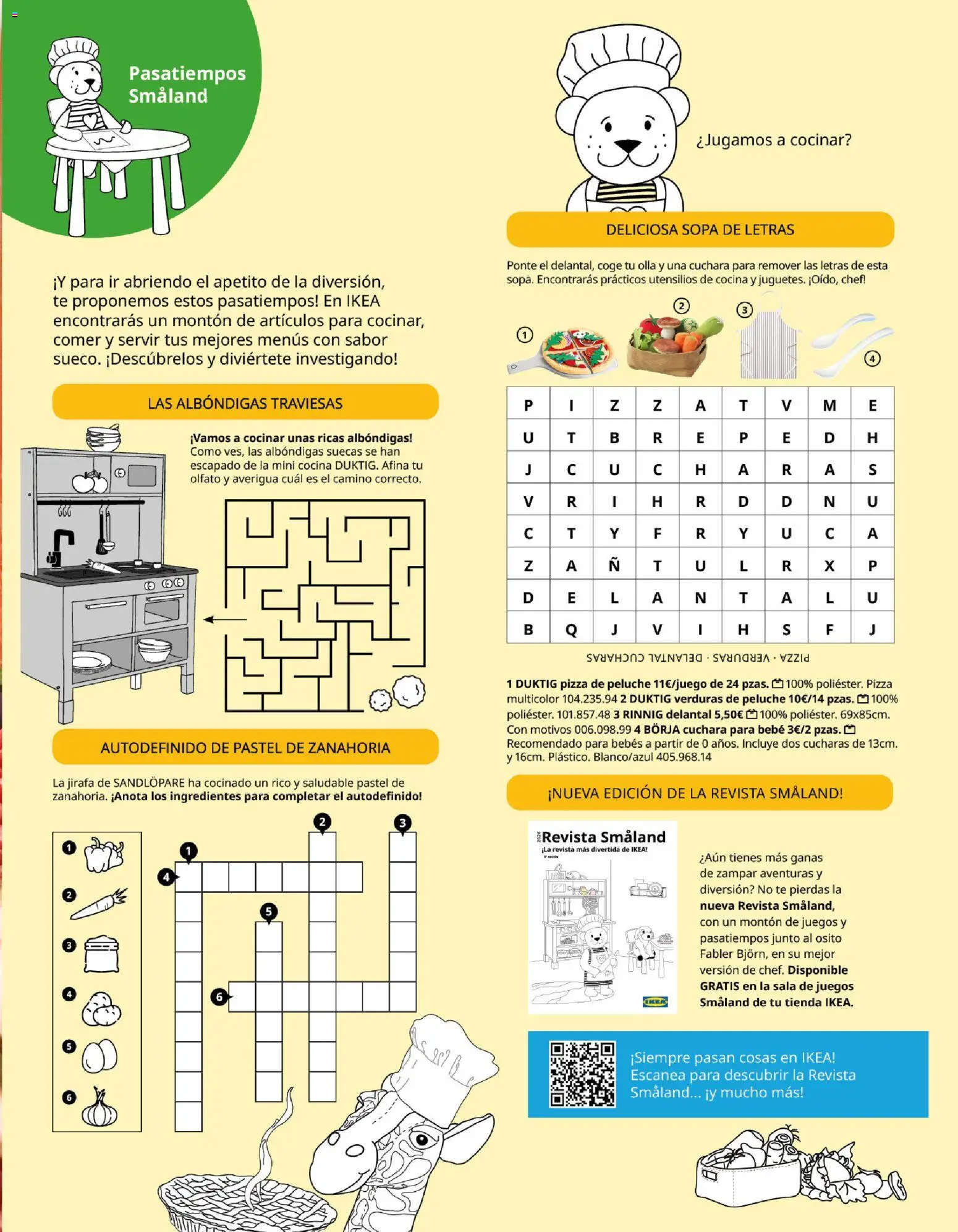 Catálogo IKEA Family │ válido desde el 01.04.2026 | Página: 35 | Productos: Κρεμάστρα, Zanahoria, Té, Cocina