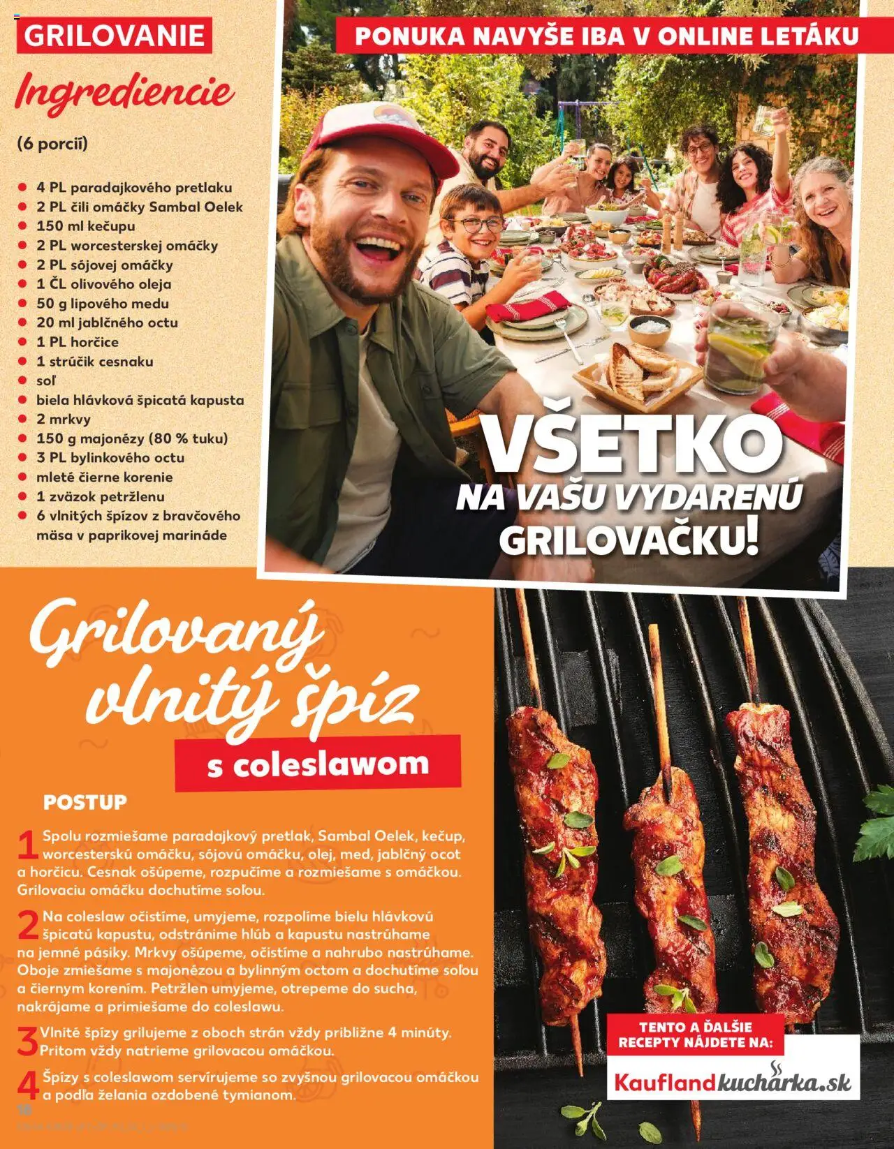 Nové Kaufland akcie – leták je platný od 17.07.2025 | Strana: 18 | Produkty: Cesnak, Korenie, Petržlen, Ocot