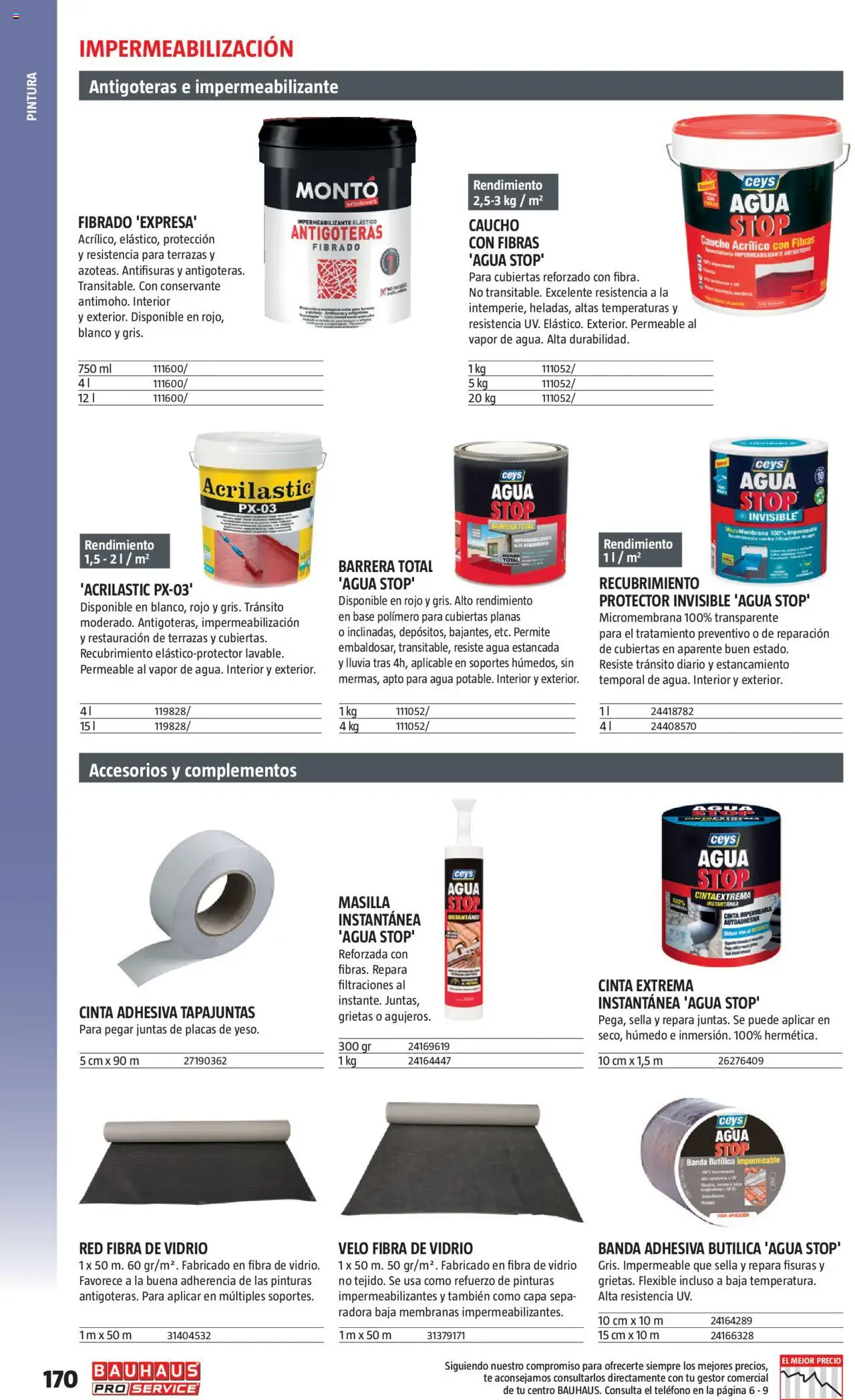 Bauhaus - ProService  │ válido desde el 24.02.2025 | Página: 170 | Productos: Té, Teléfono