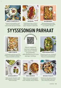 K-Market - K-Ruoka – voimassa 27.08.2025 alkaen | Sivu: 53 | Tuotteet: Linssit, Pasta, Kurpitsa, Salaatti