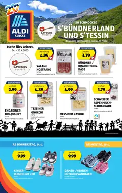 ALDI AKTIONEN【ab 01.05.2025】Pospekt diese Woche Schweiz