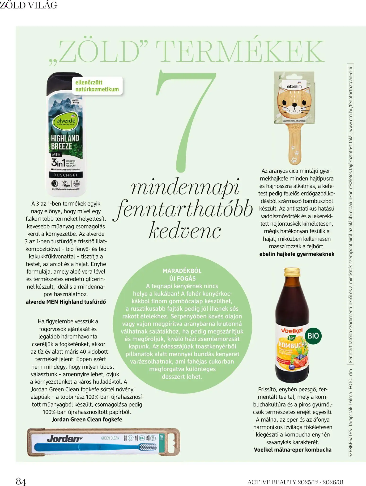 DM Drogerie Markt akciós ujság - amely érvényes a következő dátumtól: 18.12.2025 | Oldal: 84 | Termékek: Áfonya, Aloe vera, Tusfürdő, Fogkefe